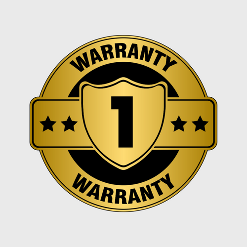 1-Year Warranty